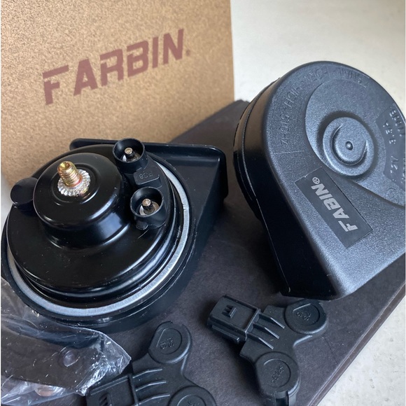 FARBIN Snail Auto Horn for Chevrolet Series Plug and Play 12V Car Horn Loud - Picture 3 of 5